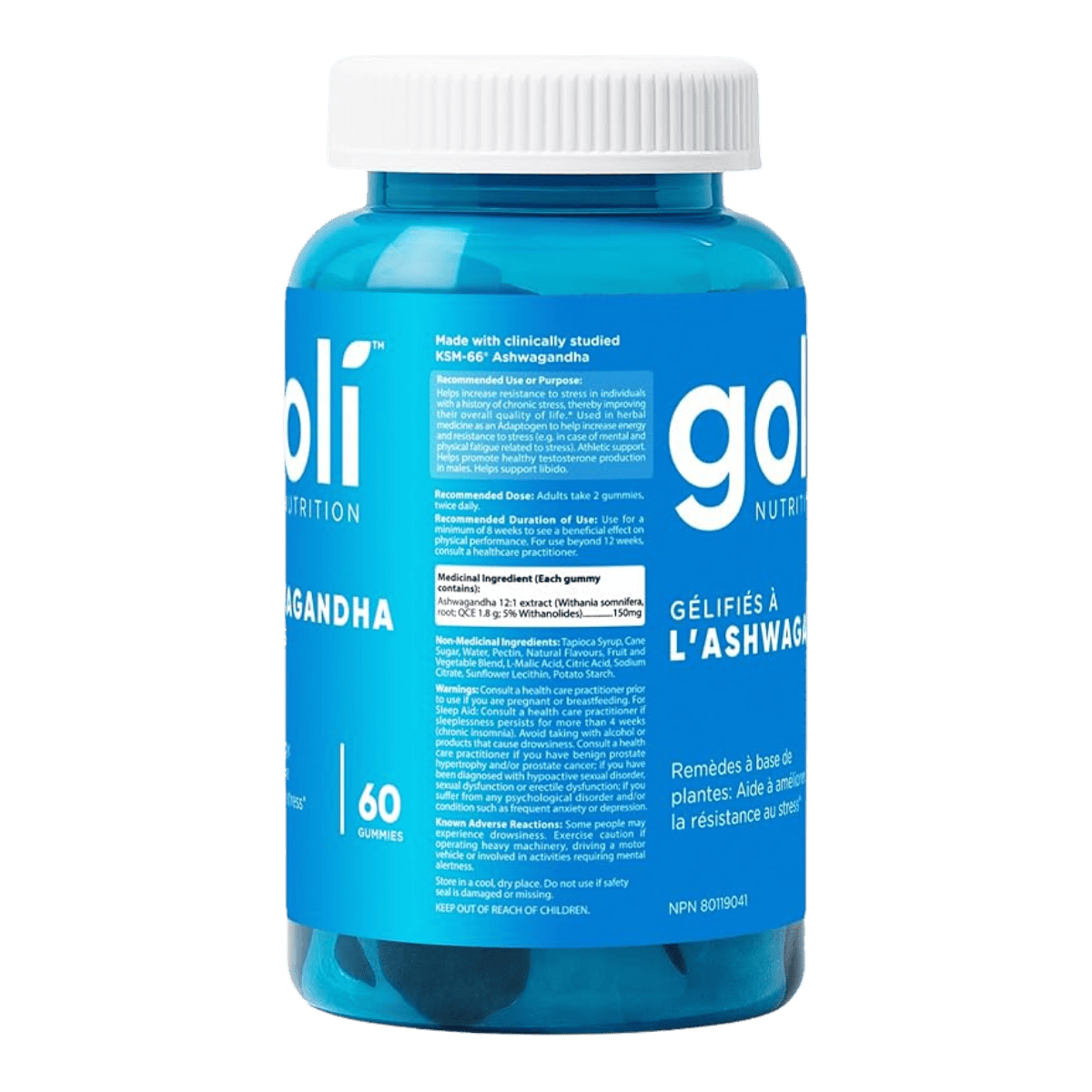 Goli Ashwagandha Gummies 60 Count