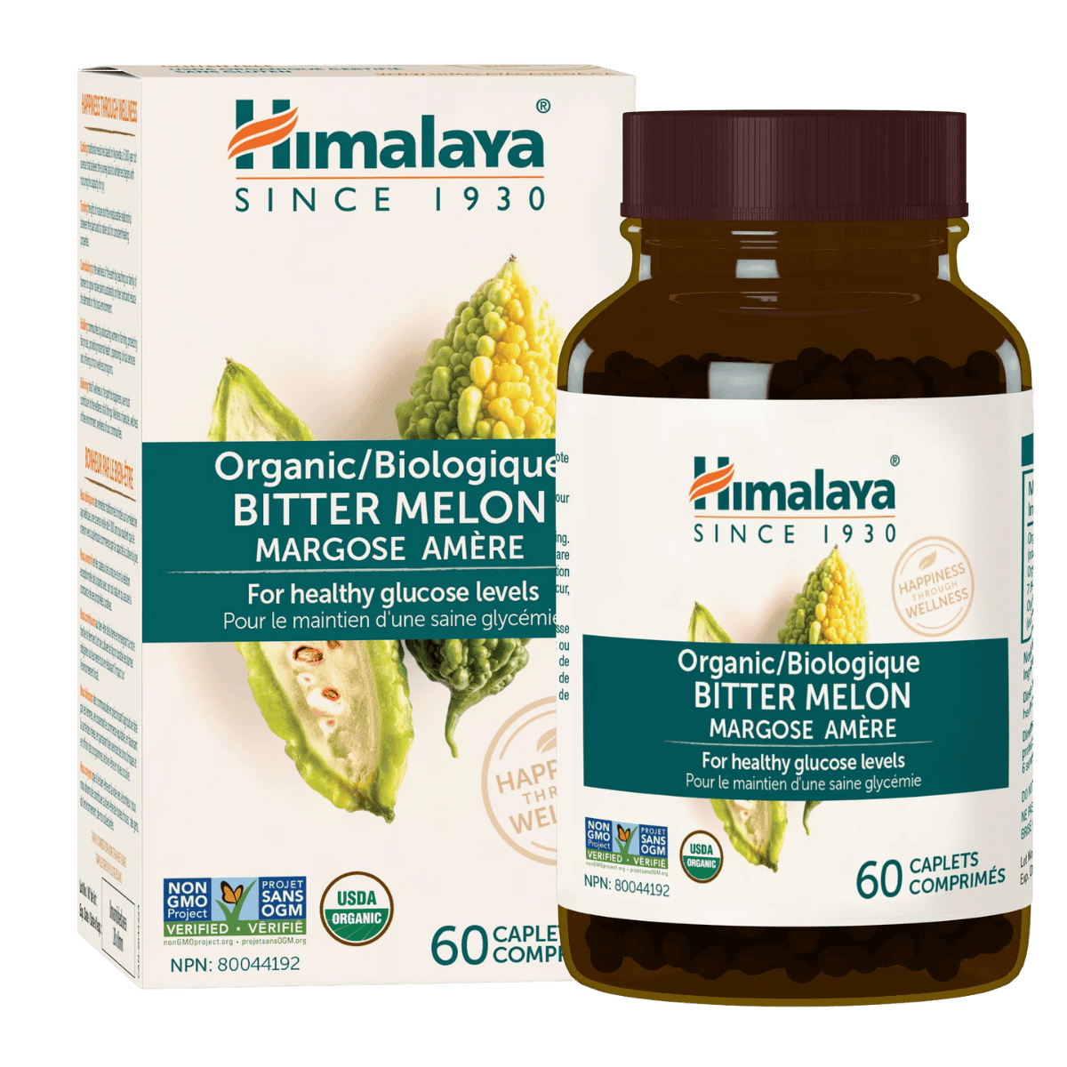 Himalaya Herbs Organic Bitter Melon 60 Caplets