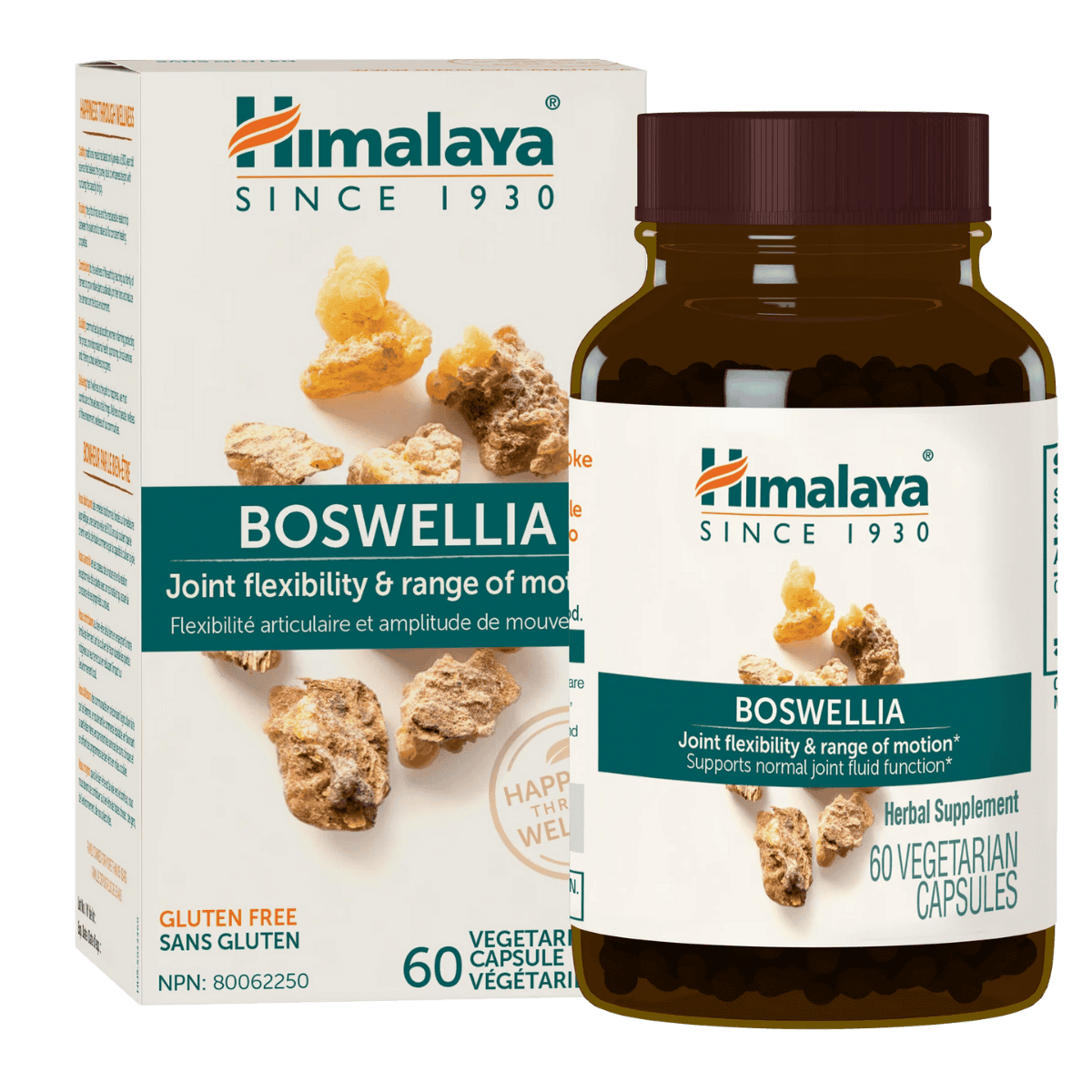 Himalaya Herbs Organic Boswellia 60 Vegetarian Capsules