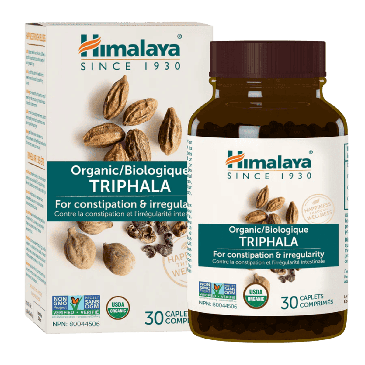 Himalaya Herbs Organic Triphala Vegetarian Capsules