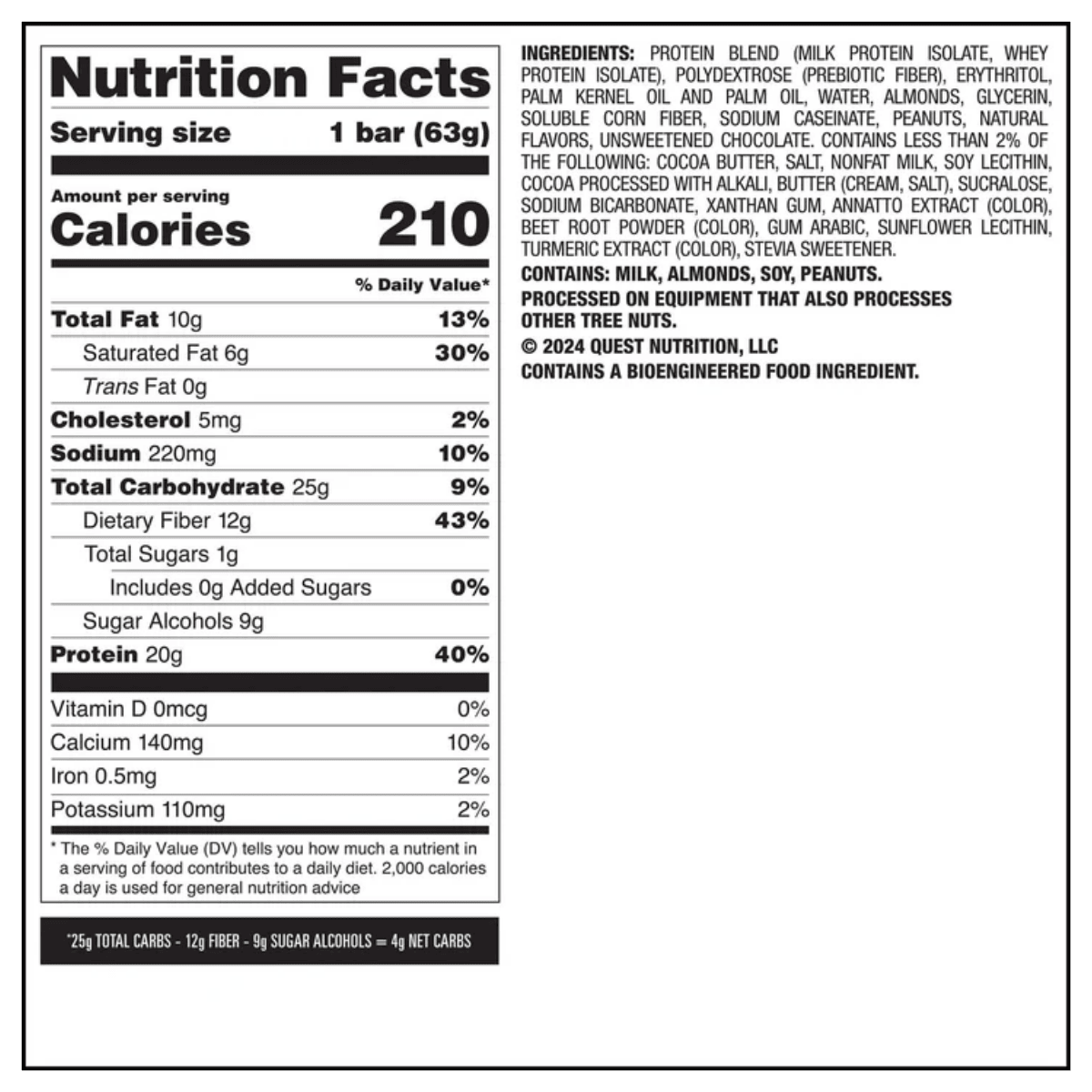 Quest Nutrition Overload Protein Bar